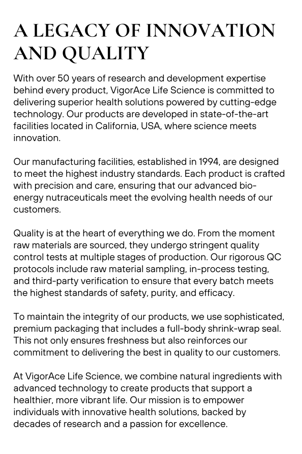 Facilities Infographic